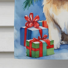 Load image into Gallery viewer, Lhasa Apso Christmas Reindeer House Flag