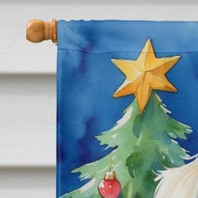 Load image into Gallery viewer, Maltese Christmas Reindeer House Flag