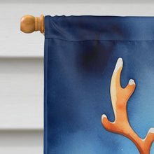 Load image into Gallery viewer, Miniature Pinscher Christmas Reindeer House Flag