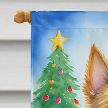 Load image into Gallery viewer, Norwich Terrier Christmas Reindeer House Flag
