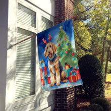 Load image into Gallery viewer, Otterhound Christmas Reindeer House Flag