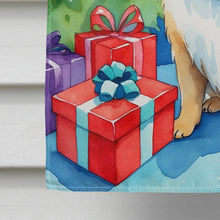 Load image into Gallery viewer, Pekingese Christmas Reindeer House Flag