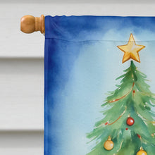 Load image into Gallery viewer, Chocolate Toy Poodle Christmas Reindeer House Flag
