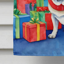 Load image into Gallery viewer, Pug Christmas Reindeer House Flag