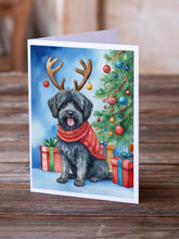 Load image into Gallery viewer, Puli Christmas Reindeer Greeting Cards - Blank Note Cards – 8-Pack of Artist-Designed Cards with Envelopes