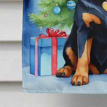 Load image into Gallery viewer, Rottweiler Christmas Reindeer House Flag