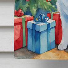 Load image into Gallery viewer, Samoyed Christmas Reindeer House Flag