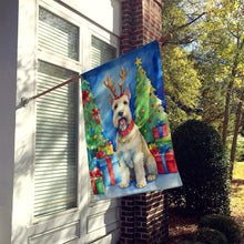 Load image into Gallery viewer, Scottish Terrier Christmas Reindeer House Flag