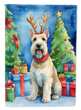 Load image into Gallery viewer, Scottish Terrier Christmas Reindeer House Flag