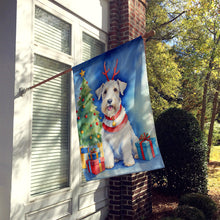 Load image into Gallery viewer, Sealyham Terrier Christmas Reindeer House Flag