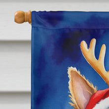 Load image into Gallery viewer, Silky Terrier Christmas Reindeer House Flag