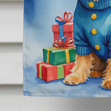 Load image into Gallery viewer, Silky Terrier Christmas Reindeer House Flag