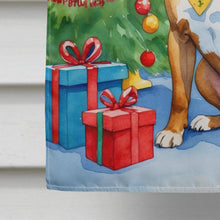 Load image into Gallery viewer, Staffordshire Bull Terrier Christmas Reindeer House Flag