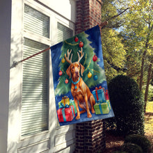 Load image into Gallery viewer, Vizsla Christmas Reindeer House Flag