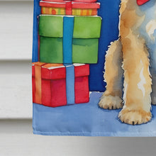 Load image into Gallery viewer, Wheaten Terrier Christmas Reindeer House Flag