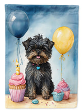 Load image into Gallery viewer, Affenpinscher Happy Birthday House Flag