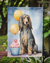 Load image into Gallery viewer, Afghan Hound Happy Birthday Garden Flag –  Garden Flag by Caroline's Treasures