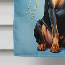 Load image into Gallery viewer, Doberman Pinscher Happy Birthday House Flag