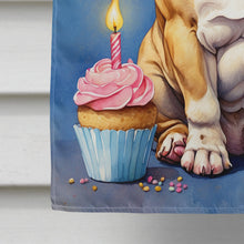 Load image into Gallery viewer, English Bulldog Happy Birthday House Flag
