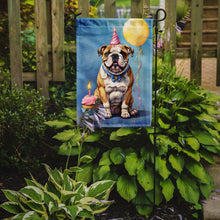 Load image into Gallery viewer, English Bulldog Happy Birthday Garden Flag –  Garden Flag by Caroline's Treasures