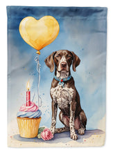 Load image into Gallery viewer, German Shorthaired Pointer Happy Birthday House Flag