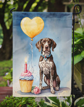 Load image into Gallery viewer, German Shorthaired Pointer Happy Birthday Garden Flag –  Garden Flag by Caroline's Treasures