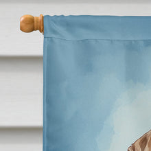 Load image into Gallery viewer, German Wirehaired Pointer Happy Birthday House Flag