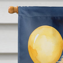 Load image into Gallery viewer, Golden Retriever Happy Birthday House Flag