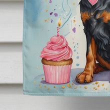 Load image into Gallery viewer, Gordon Setter Happy Birthday House Flag