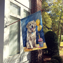 Load image into Gallery viewer, Great Pyrenees Happy Birthday House Flag