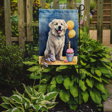 Load image into Gallery viewer, Great Pyrenees Happy Birthday Garden Flag –  Garden Flag by Caroline's Treasures