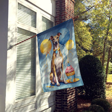Load image into Gallery viewer, Greyhound Happy Birthday House Flag