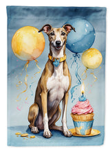 Load image into Gallery viewer, Greyhound Happy Birthday House Flag