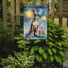 Load image into Gallery viewer, Greyhound Happy Birthday Garden Flag –  Garden Flag by Caroline's Treasures