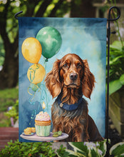 Load image into Gallery viewer, Irish Setter Happy Birthday Garden Flag –  Garden Flag by Caroline's Treasures