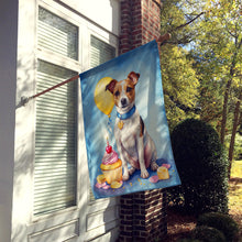 Load image into Gallery viewer, Jack Russell Terrier Happy Birthday House Flag