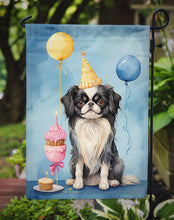 Load image into Gallery viewer, Japanese Chin Happy Birthday Garden Flag –  Garden Flag by Caroline's Treasures