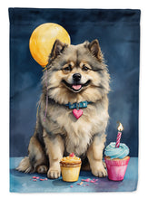 Load image into Gallery viewer, Keeshond Happy Birthday Garden Flag –  Garden Flag by Caroline's Treasures