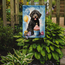 Load image into Gallery viewer, Labradoodle Black Happy Birthday Garden Flag –  Garden Flag by Caroline's Treasures