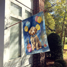 Load image into Gallery viewer, Labradoodle Happy Birthday House Flag
