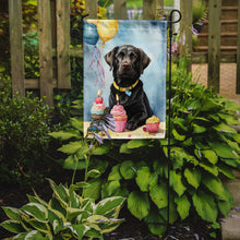 Load image into Gallery viewer, Black Labrador Retriever Happy Birthday Garden Flag –  Garden Flag by Caroline's Treasures
