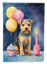Load image into Gallery viewer, Lakeland Terrier Happy Birthday Garden Flag –  Garden Flag by Caroline's Treasures