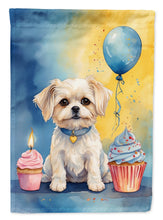 Load image into Gallery viewer, Maltese Happy Birthday Garden Flag –  Garden Flag by Caroline's Treasures