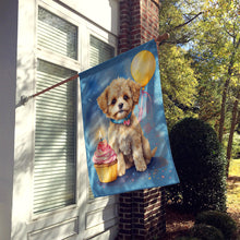 Load image into Gallery viewer, Maltipoo Happy Birthday House Flag