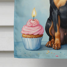 Load image into Gallery viewer, Miniature Pinscher Happy Birthday House Flag