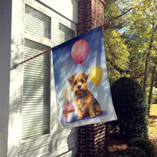 Load image into Gallery viewer, Norfolk Terrier Happy Birthday House Flag