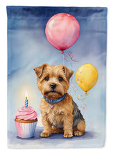 Load image into Gallery viewer, Norfolk Terrier Happy Birthday House Flag