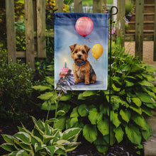 Load image into Gallery viewer, Norfolk Terrier Happy Birthday Garden Flag –  Garden Flag by Caroline's Treasures