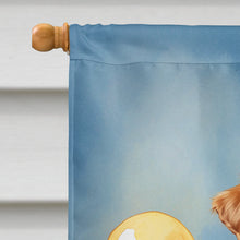 Load image into Gallery viewer, Nova Scotia Duck Tolling Retriever Happy Birthday House Flag
