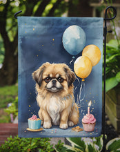 Load image into Gallery viewer, Pekingese Happy Birthday Garden Flag –  Garden Flag by Caroline's Treasures